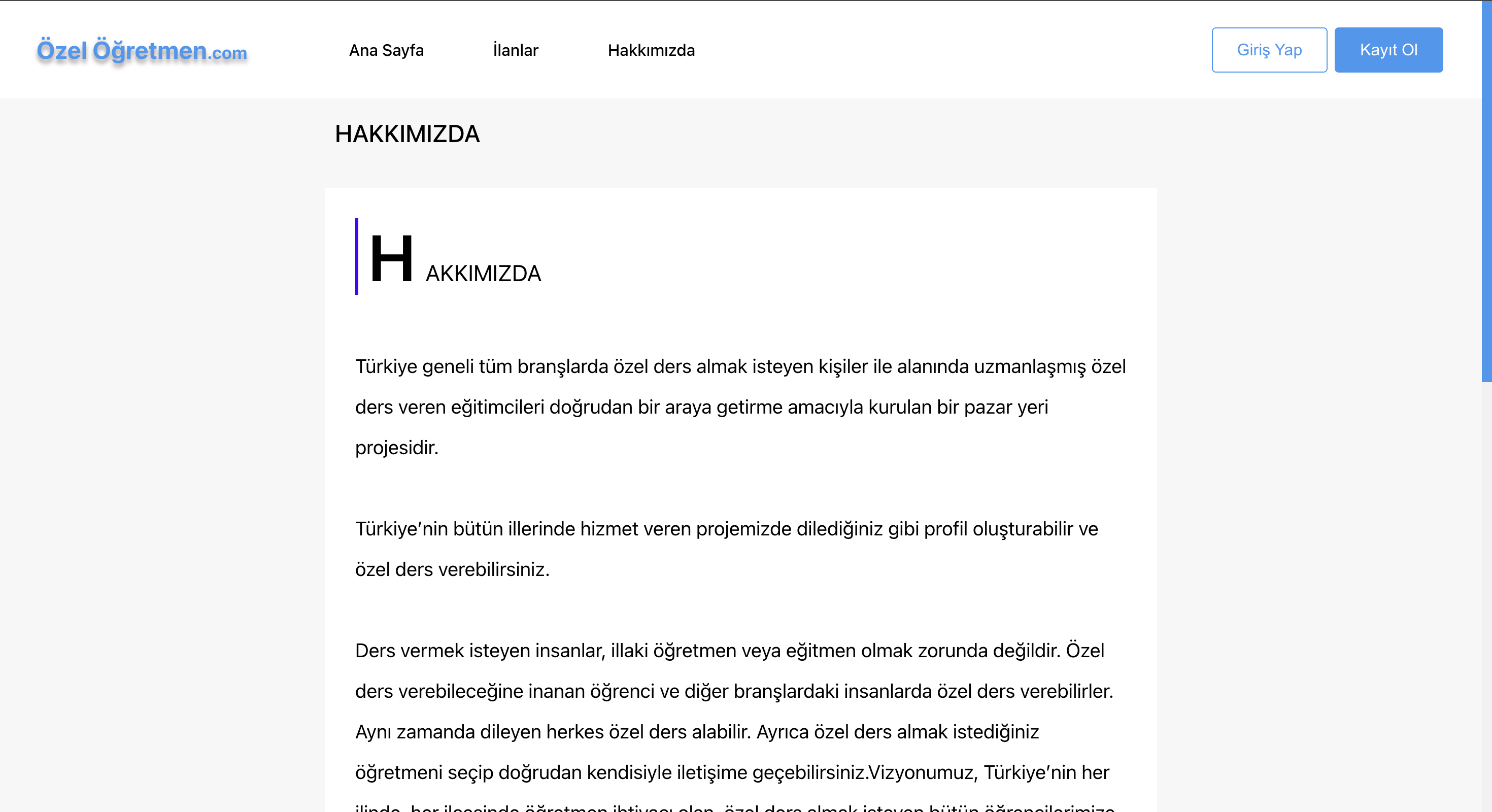 Hakkinda