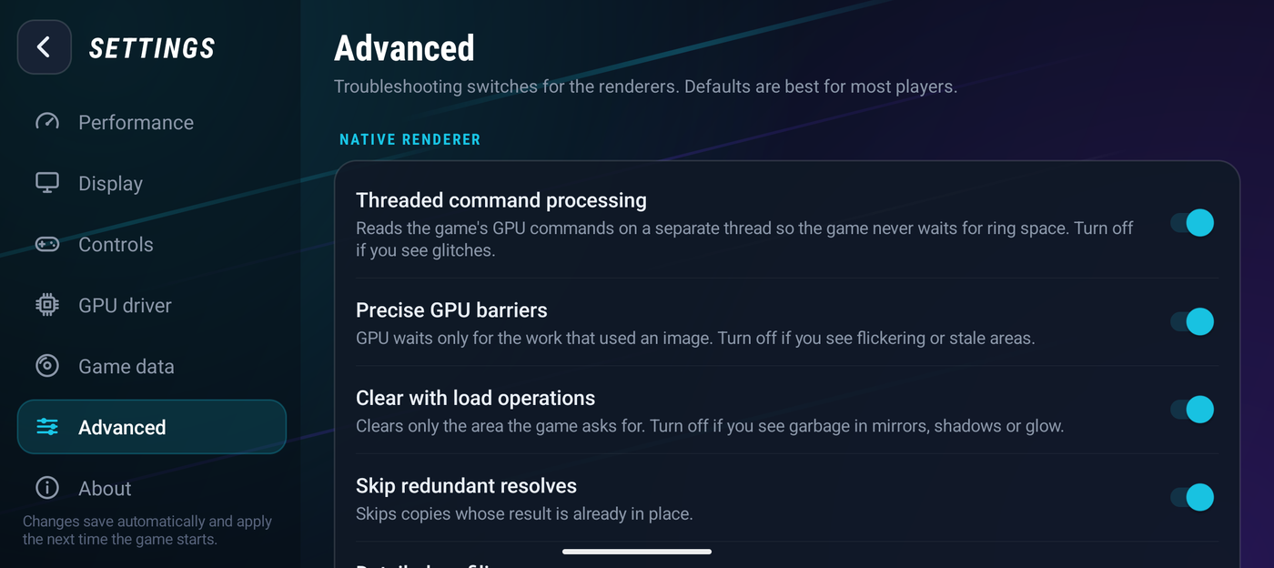 Advanced