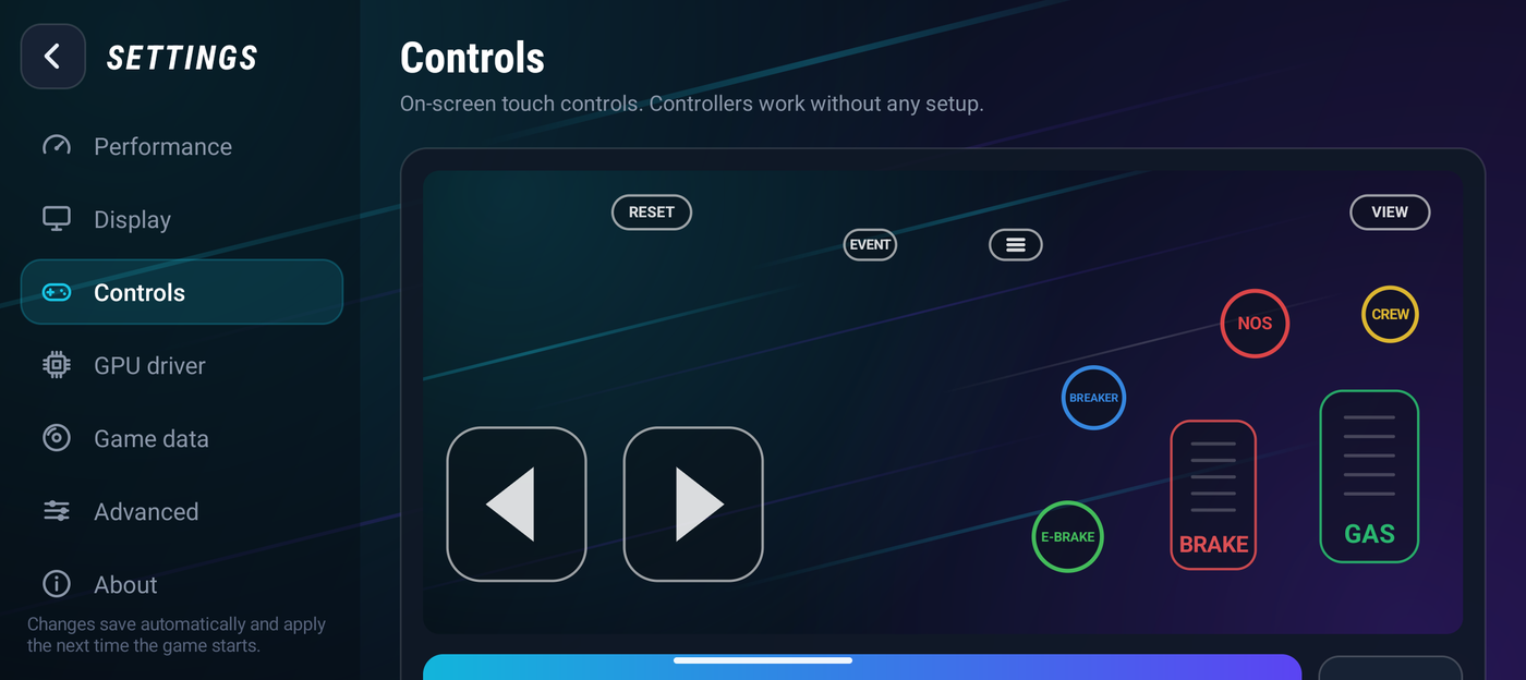 Controls