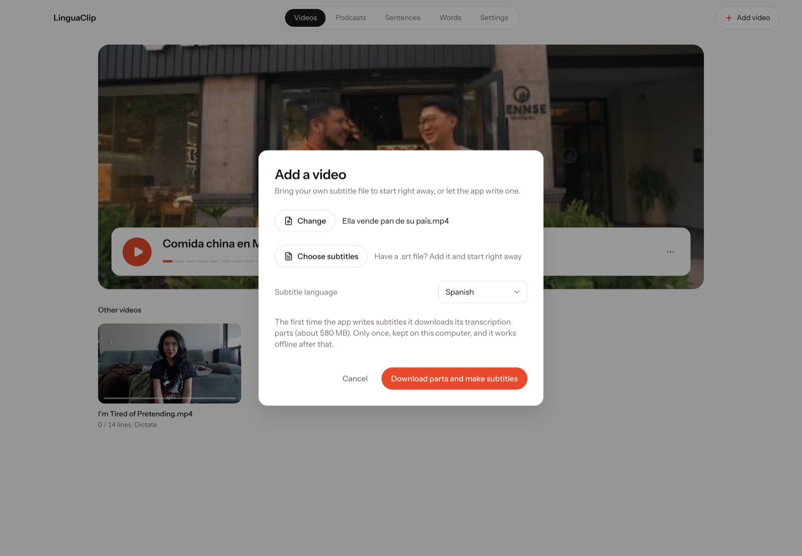 Add a video