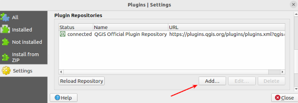 Add custom plugin repository