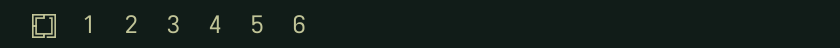 Omarchy's widget in a second space
