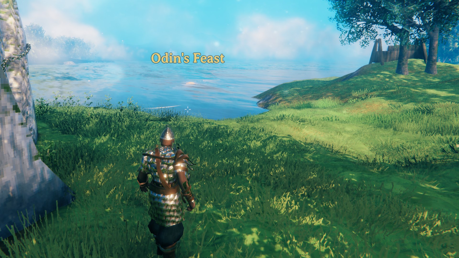 Odin's Feast, announced in the middle of the screen