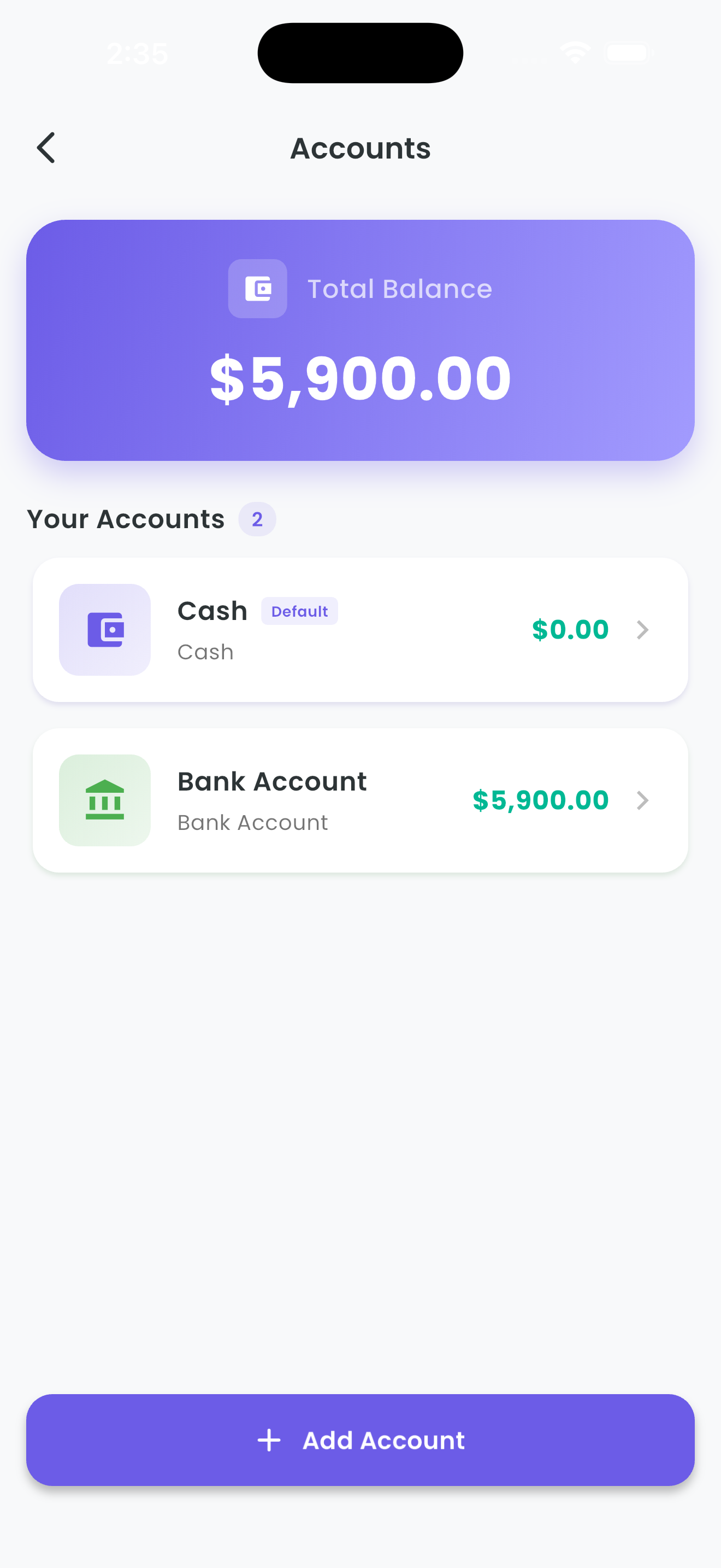 Accounts
