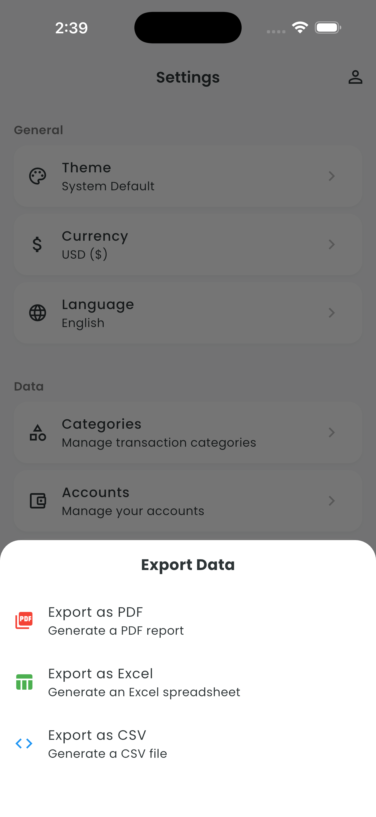 Export