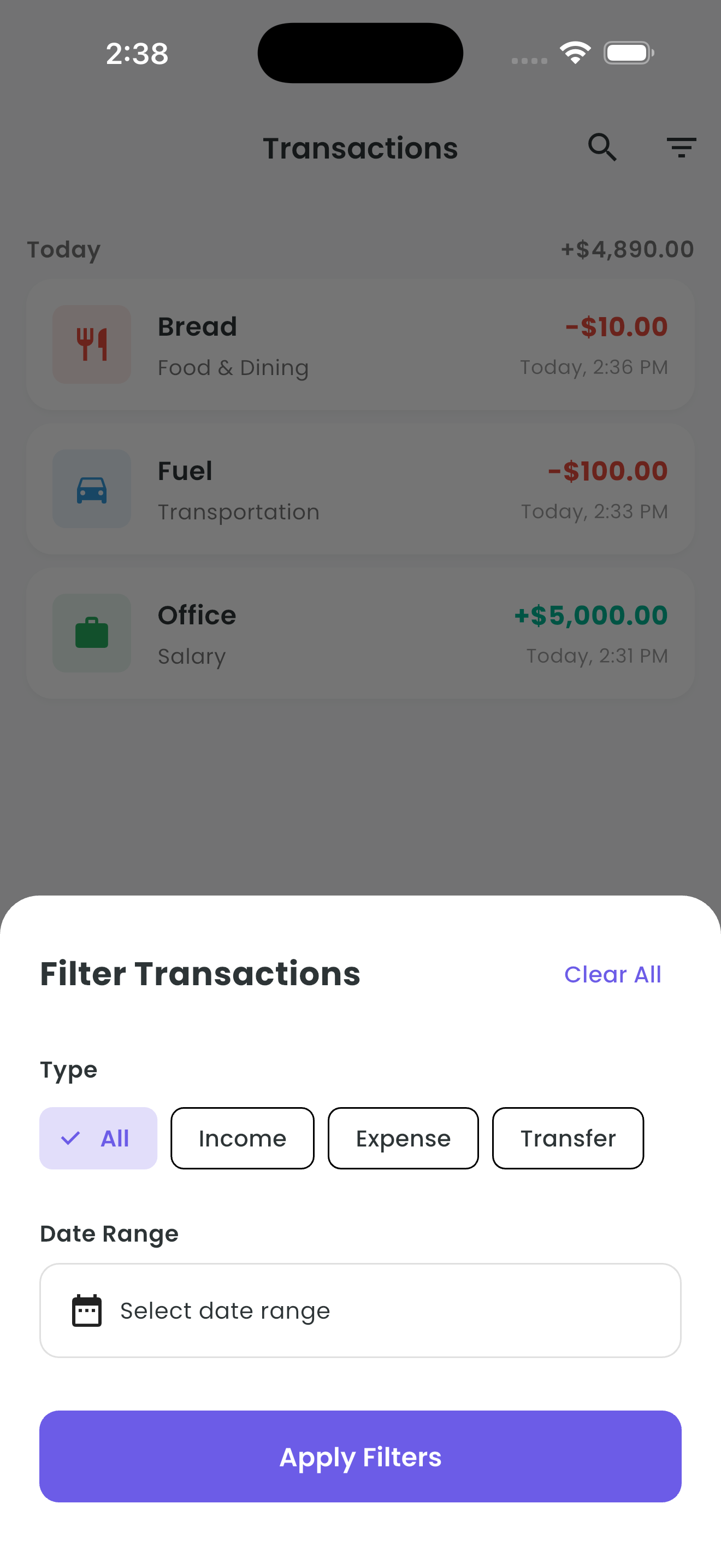 Transactions
