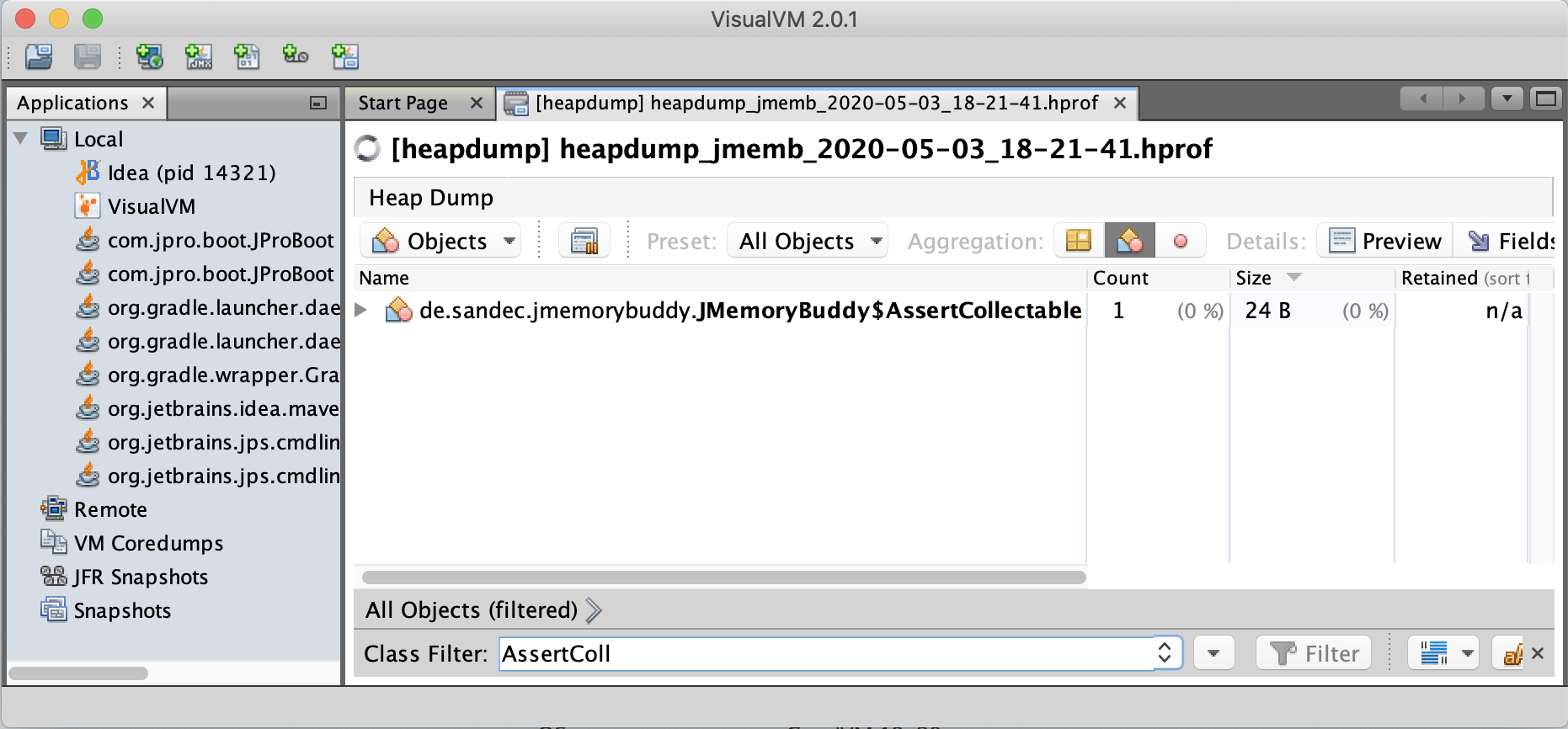 visualvm