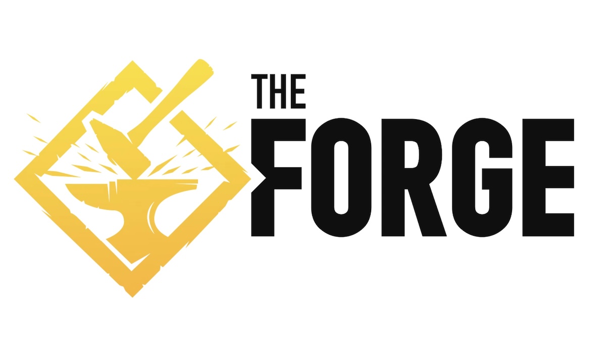 The forge. Forge. GD Forge logo.