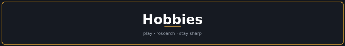 Hobbies