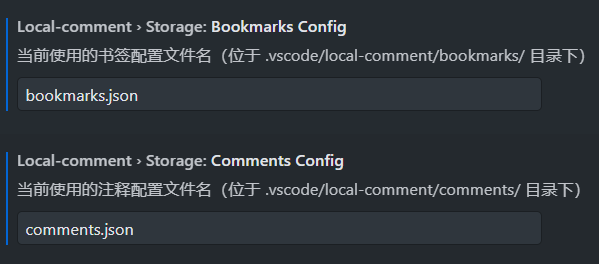 Multi-group comments settings