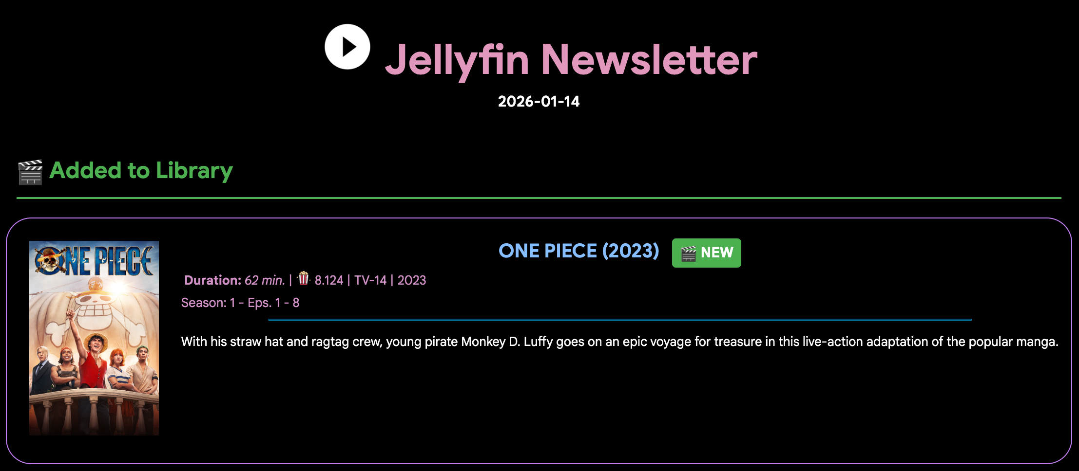 Added Email Screenshot
