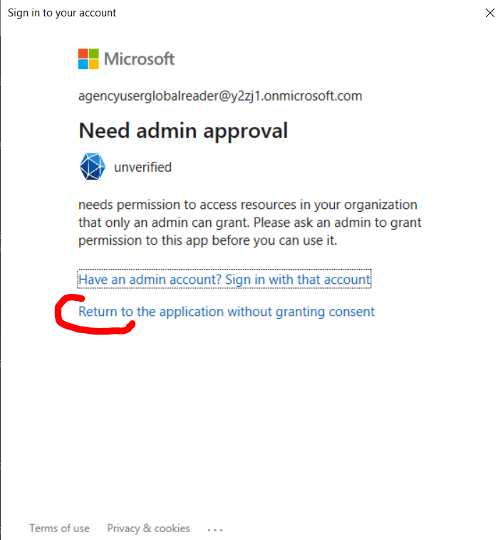 Admin approval but no workflow screen 1