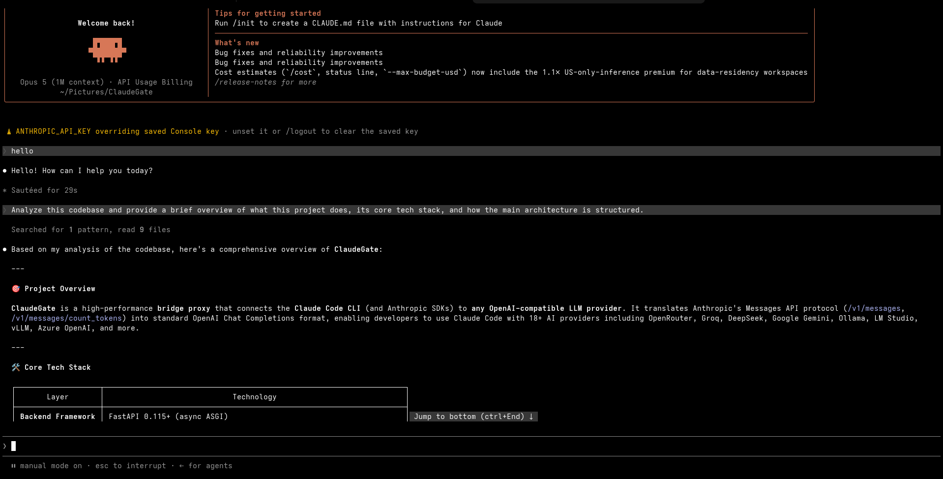 Claude Code CLI Terminal