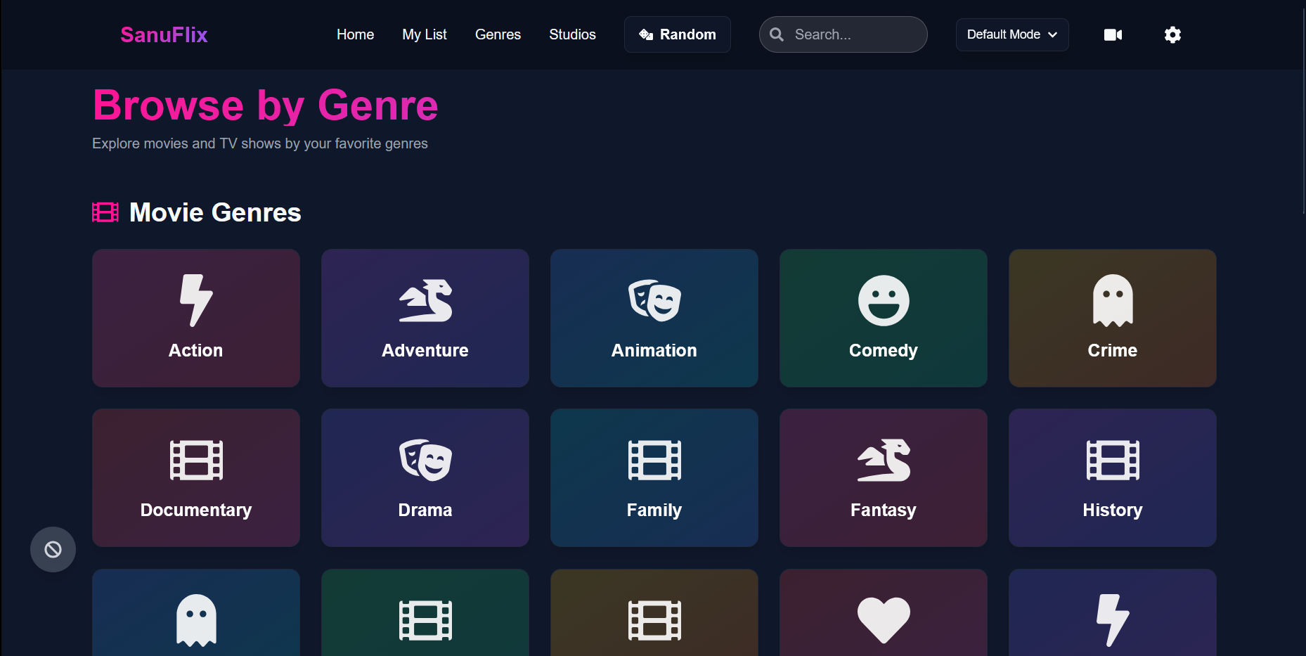 Genre Browser