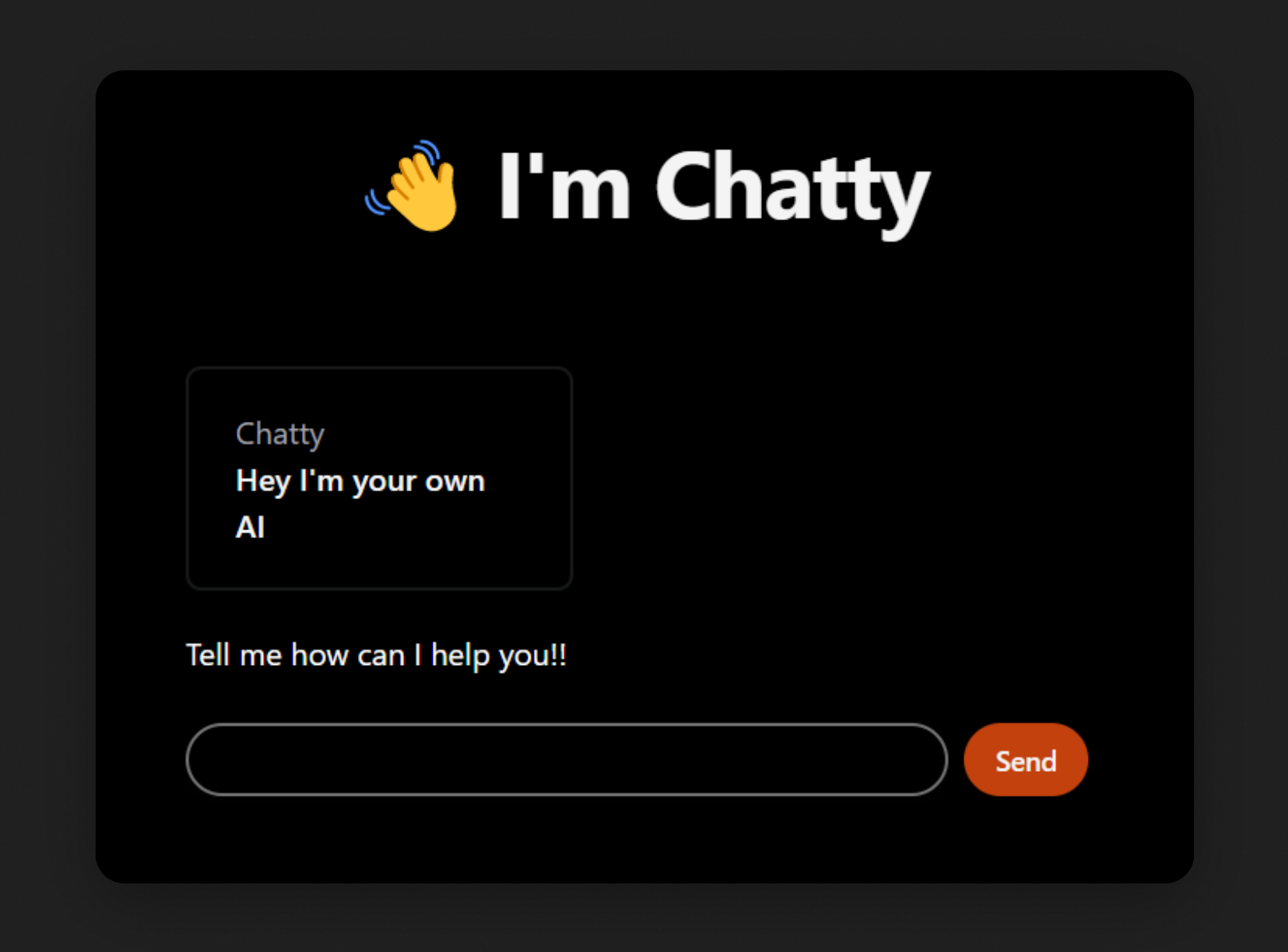 Chatty AI