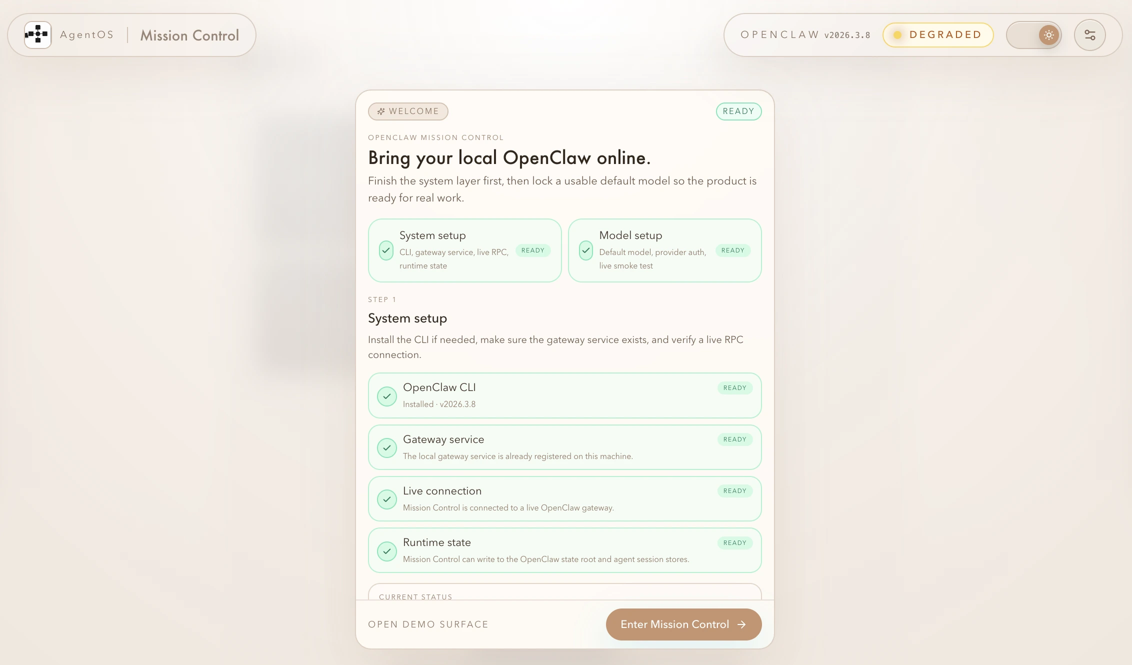Guided OpenClaw setup and onboarding flow