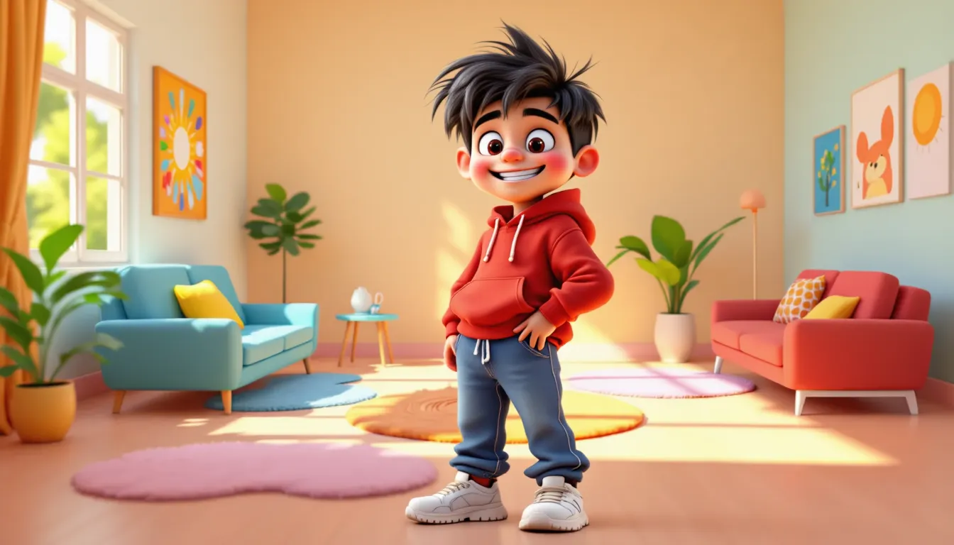 Living Room Boy Omini