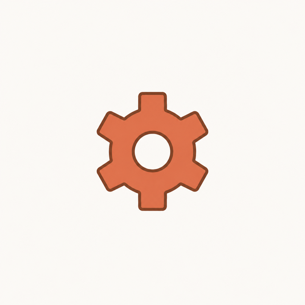 Settings gear icon