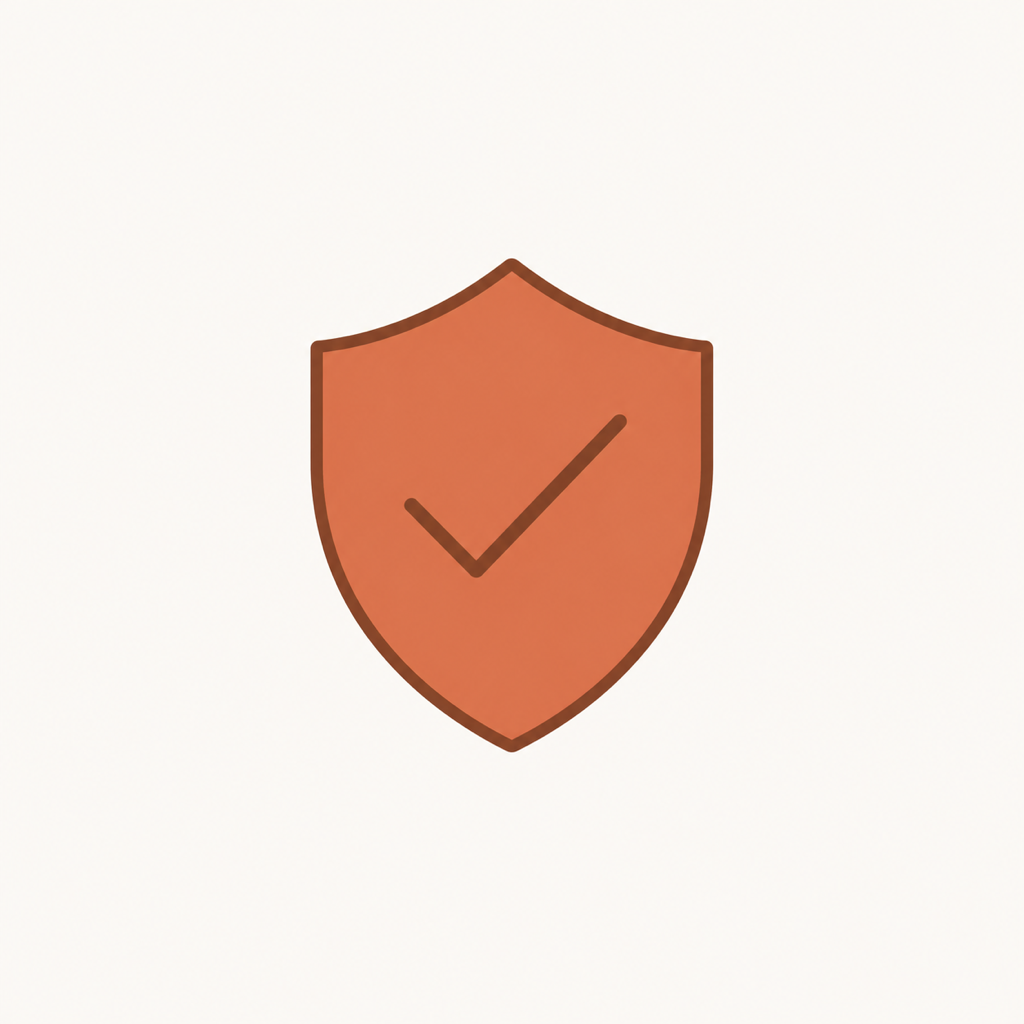 Shield with checkmark icon