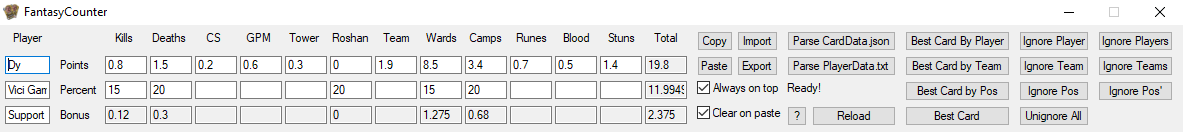 FantasyCounter