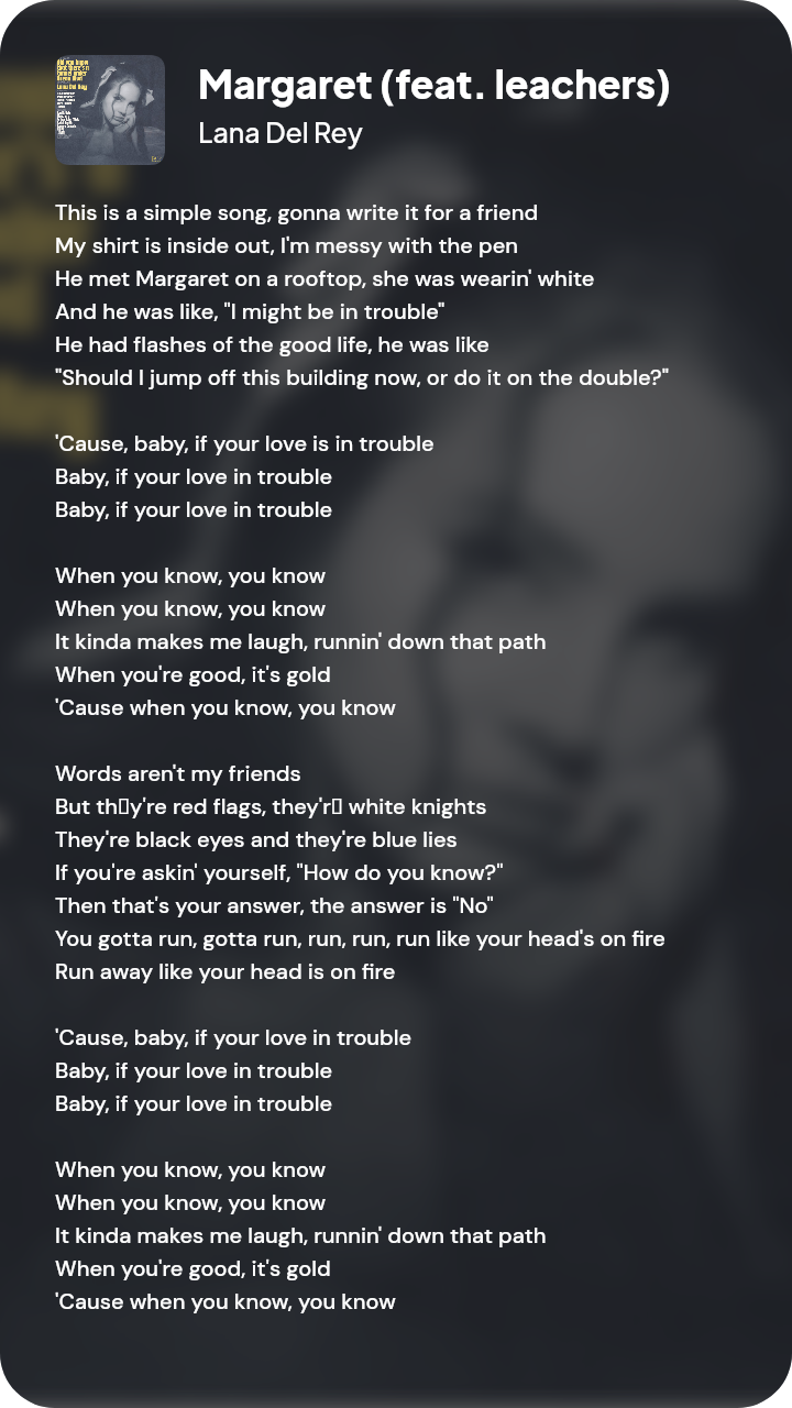 lyrics