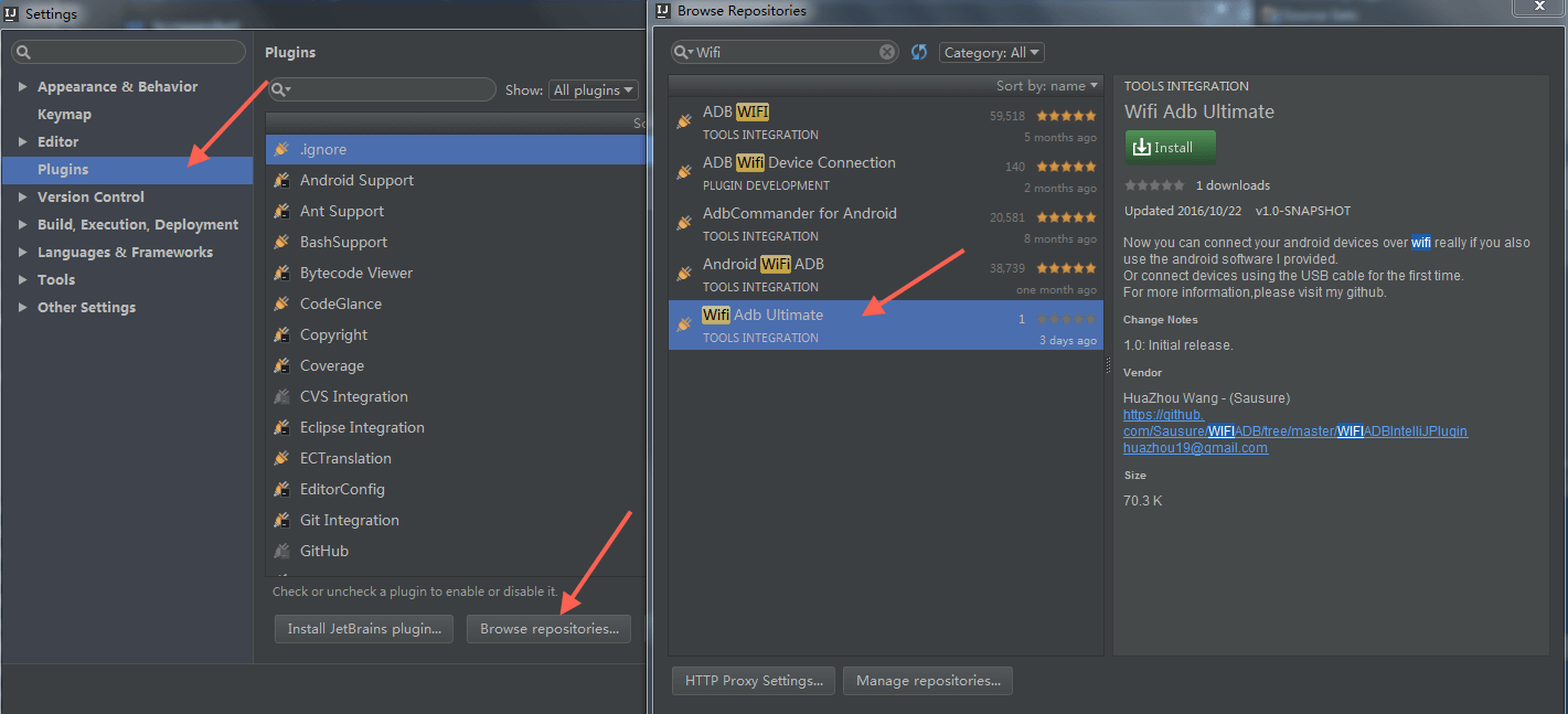 WIFIADBIntelliJPlugin