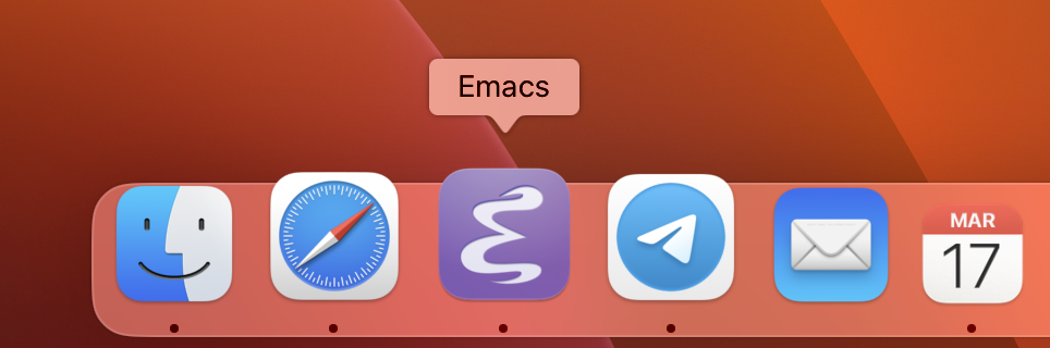 emacs-dock