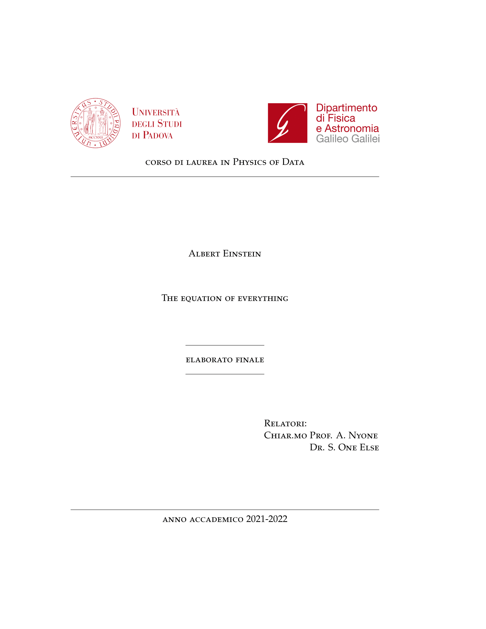 master thesis unipd