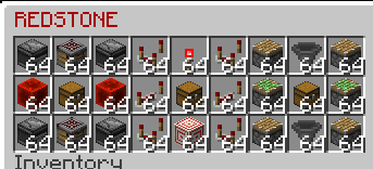 Kit Redstone - Inventário 1