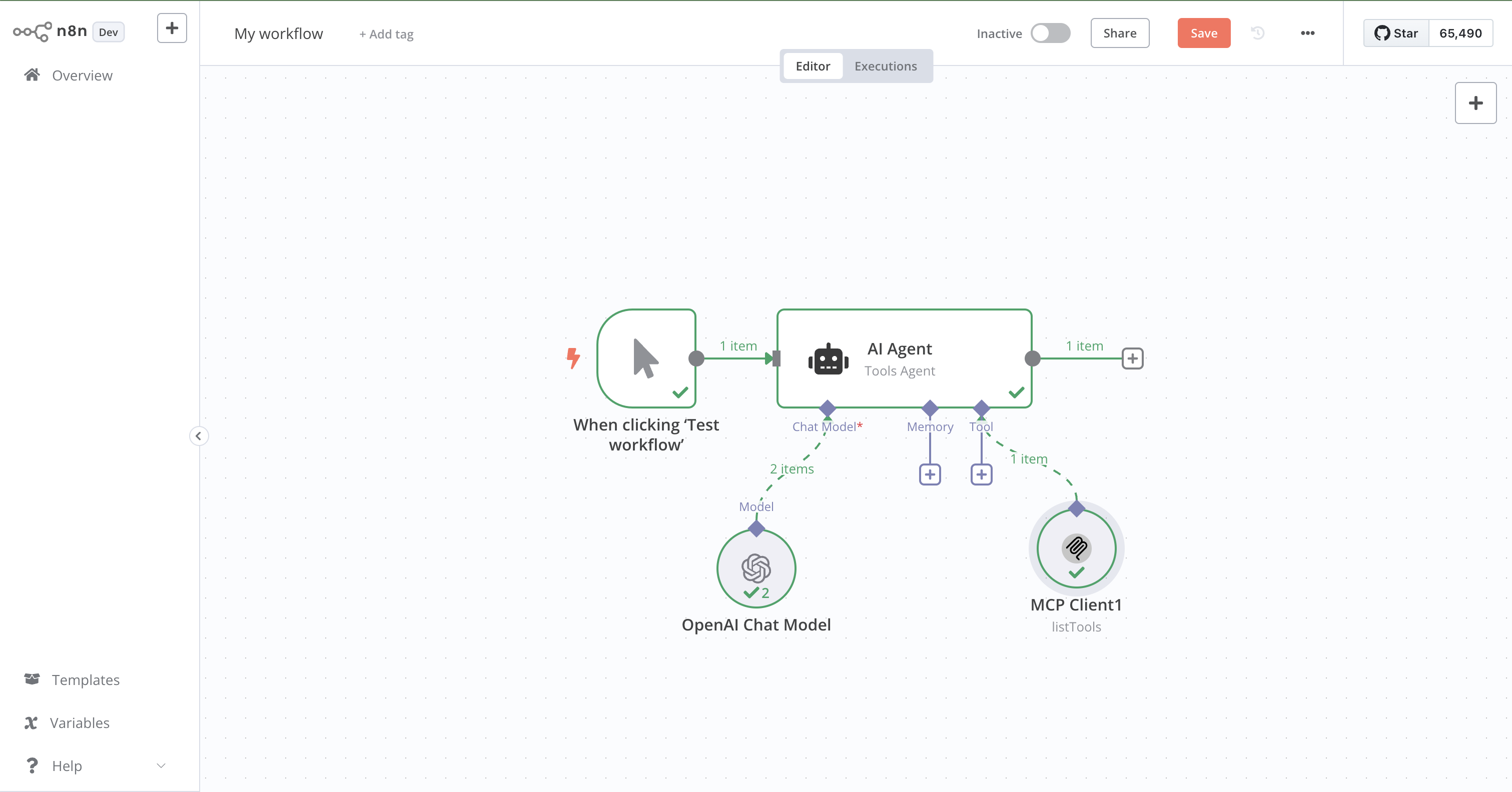 Execute Tool Example