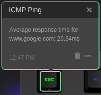 ICMP Ping on Das Keyboard 5Q