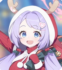 Hanae (Christmas) portrait
