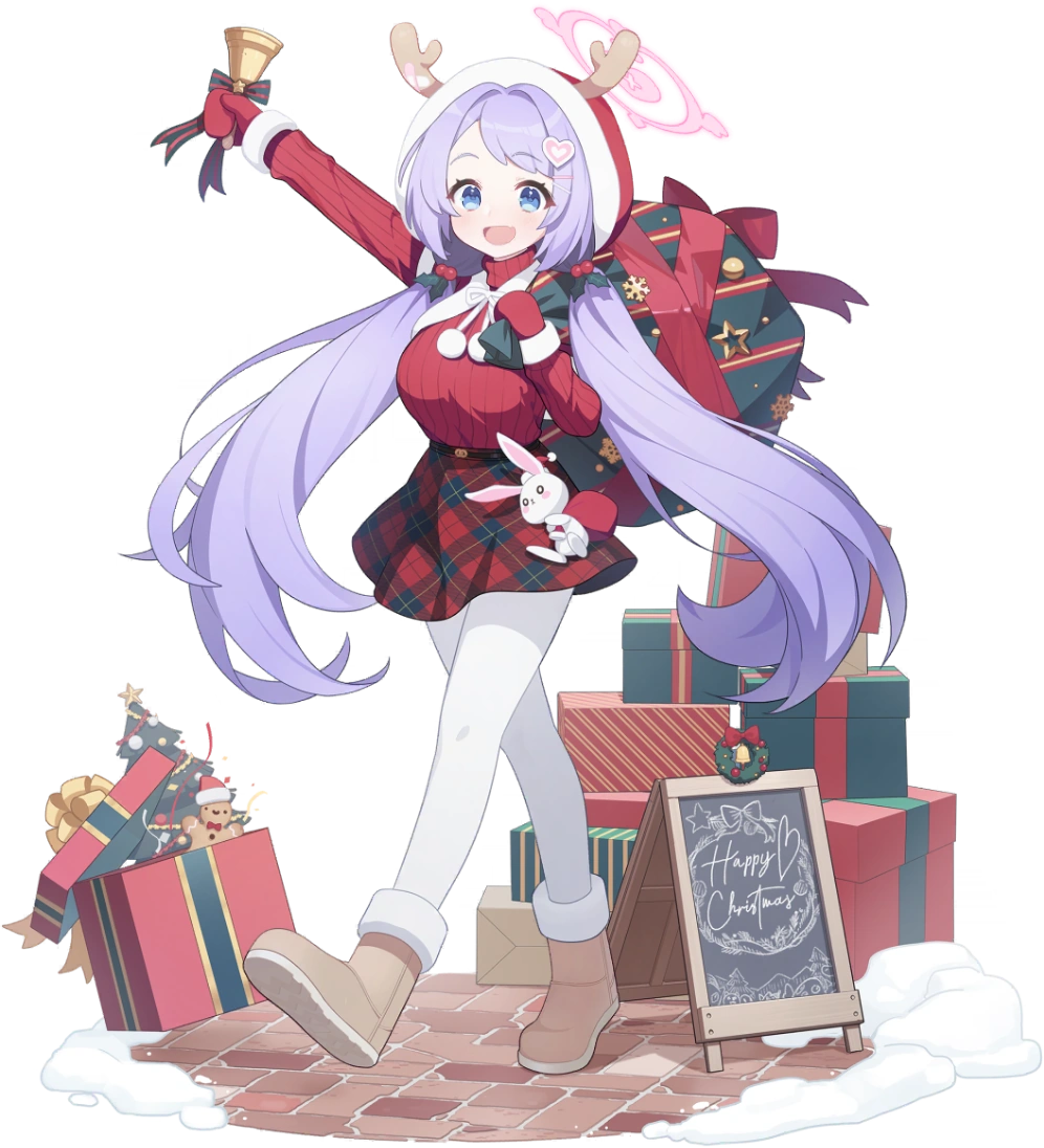 Hanae (Christmas) portrait