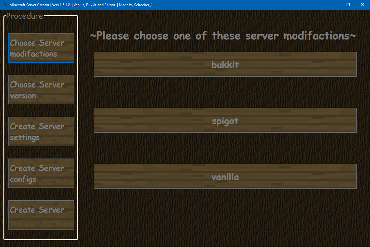 Server-Modifactions-Screen