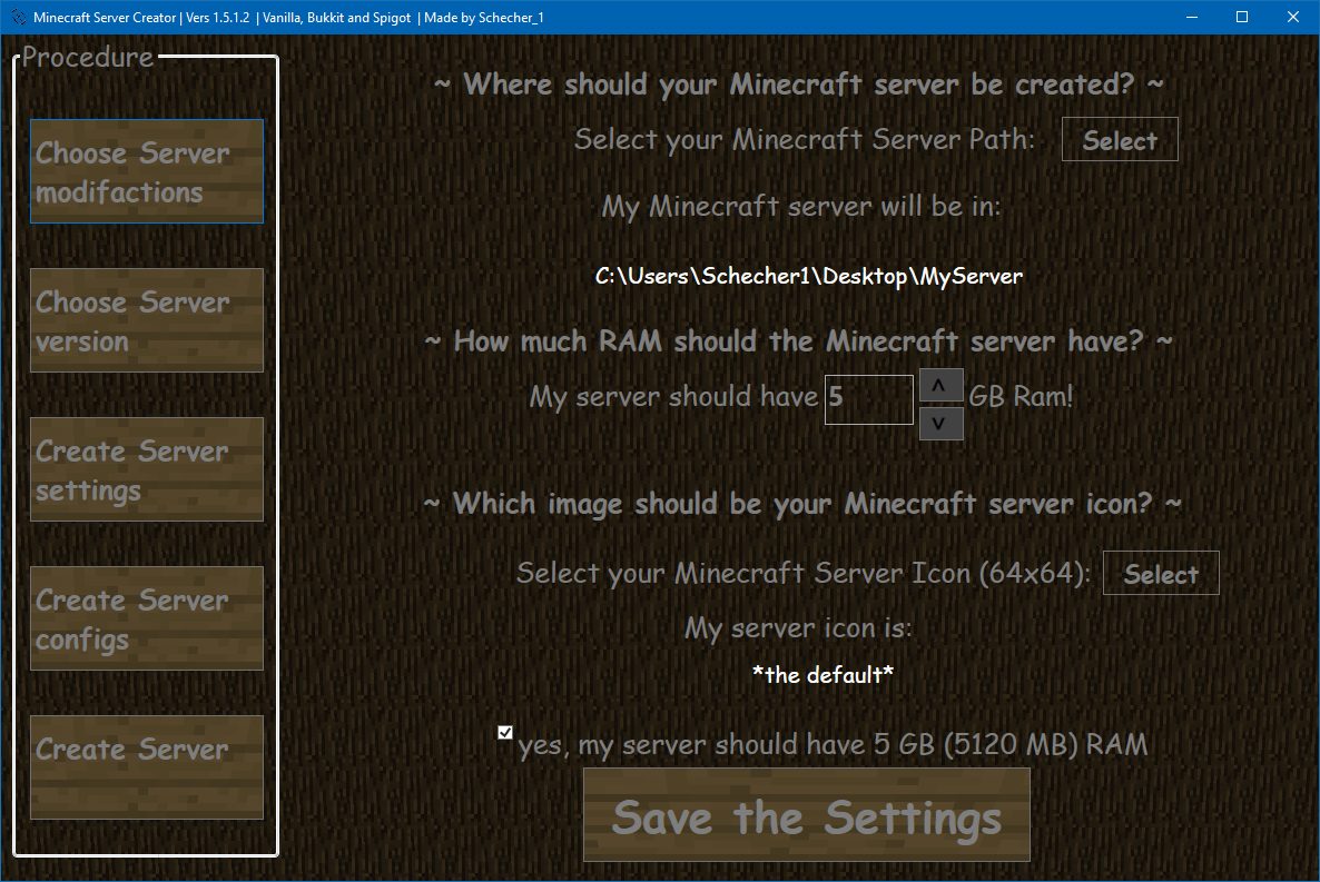 Server-Settings-Screen