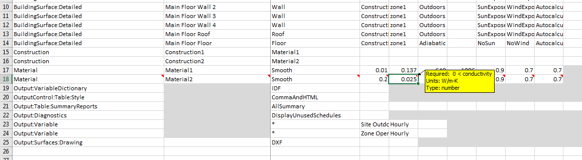 EpXL input data sheet