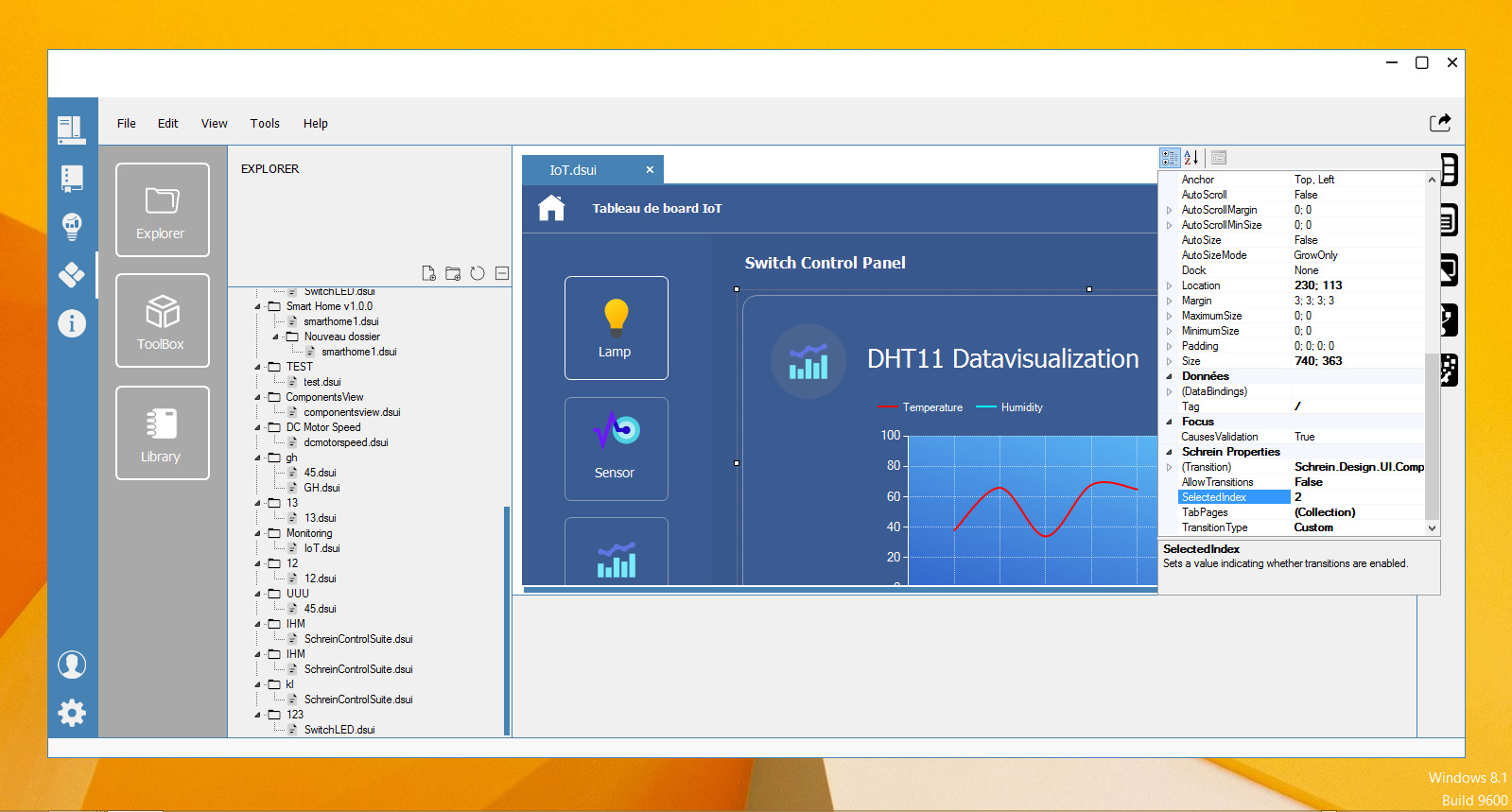 Workspace Schrein UI Builder