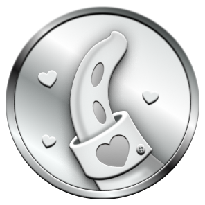 Heart On Your Sleeve Plata badge