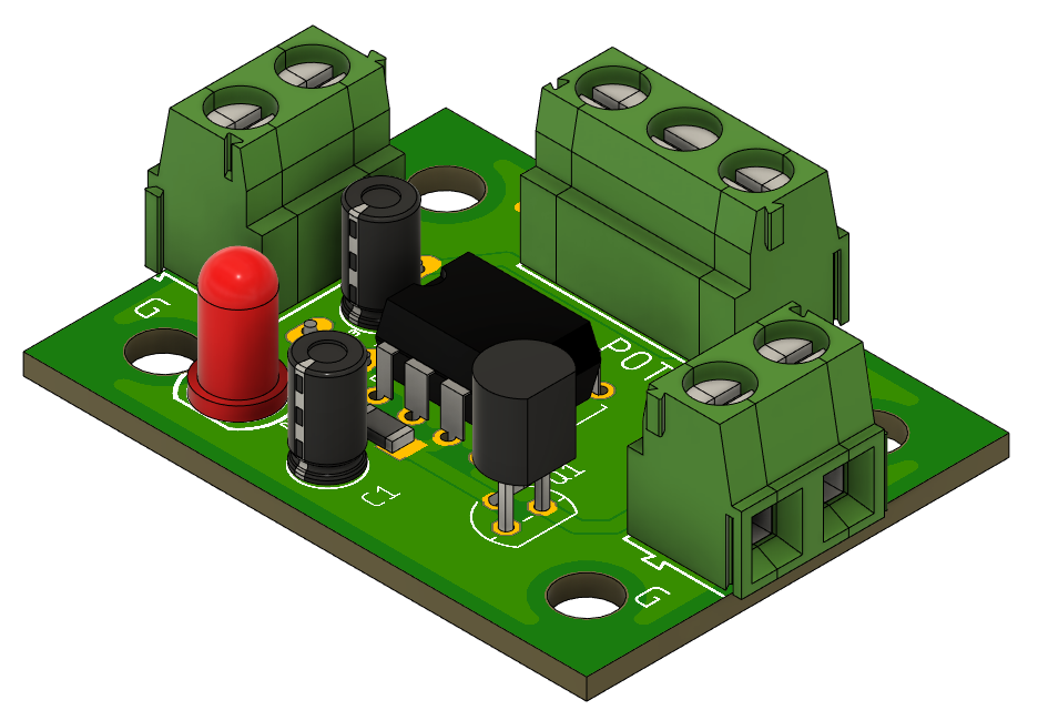 3D Model of PWM Controller