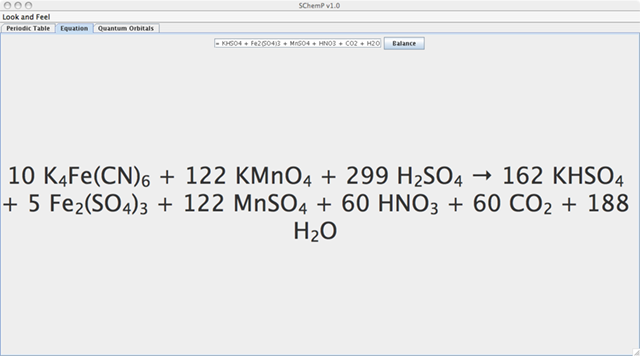 Equation Balancer