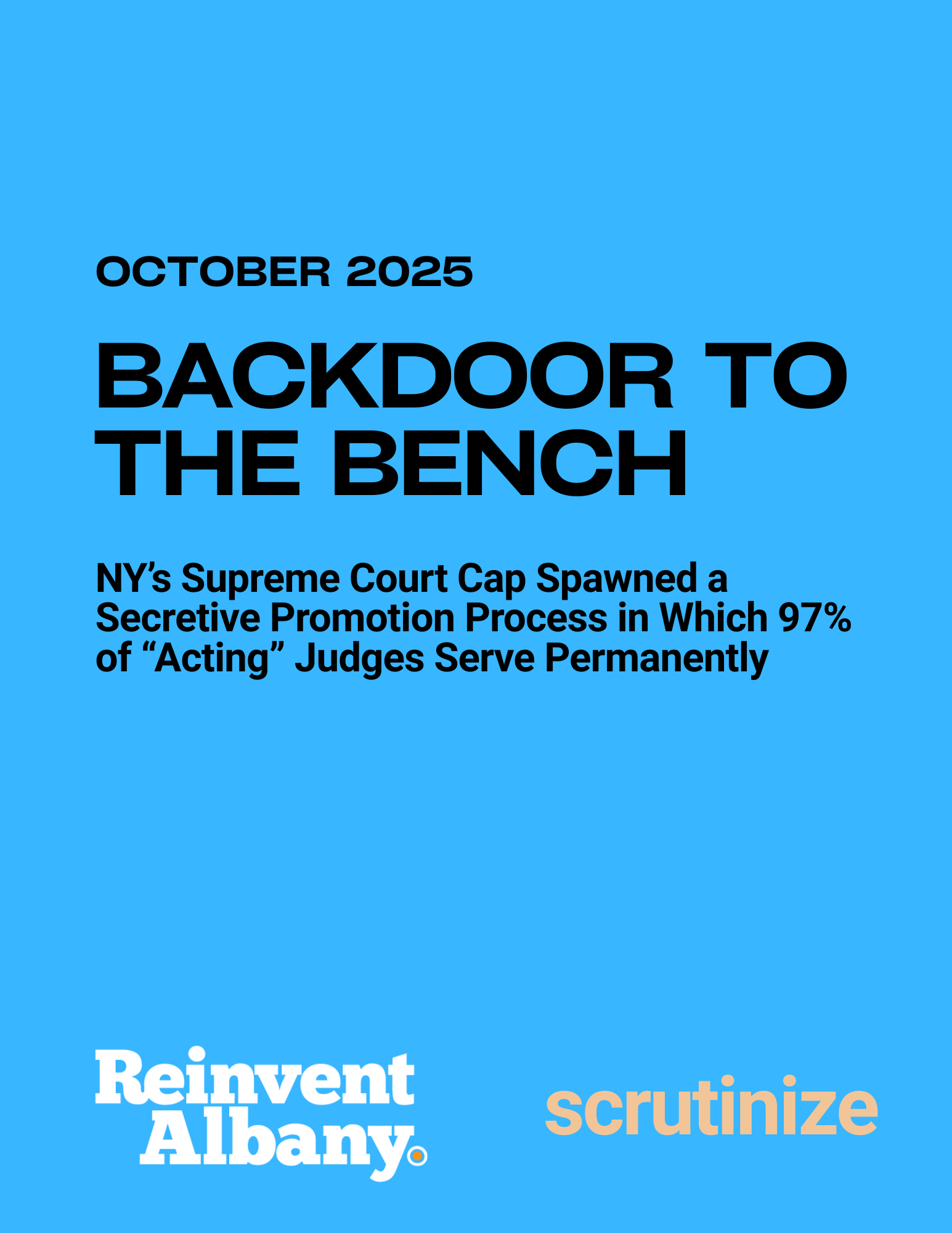 Backdoor to the Bench