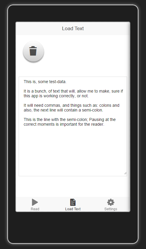 GitHub - SeanHolden/speedReaderMobile: Speed reader for mobile, created ...