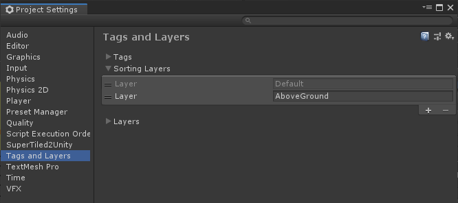 Sorting Layer