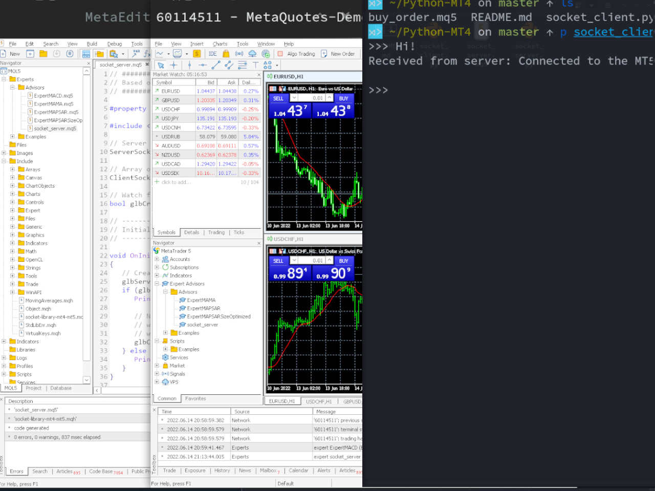 Python-MT4