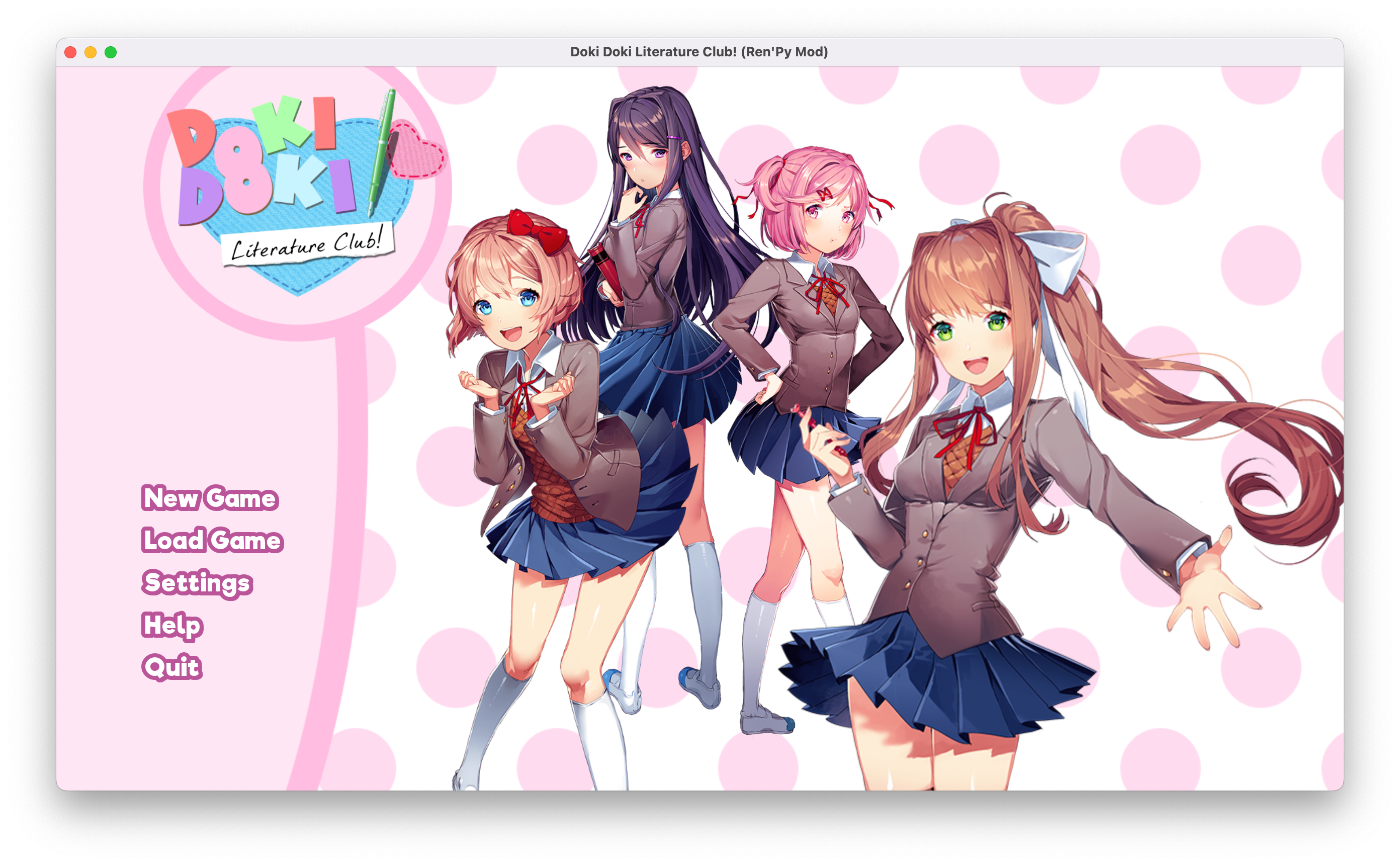 DDLC with edited name.