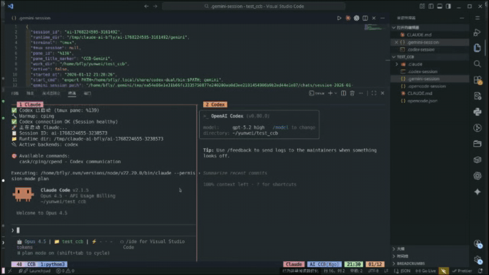 VS Code integration demo