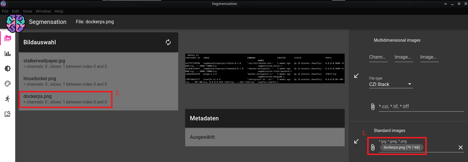 App running succesfully
