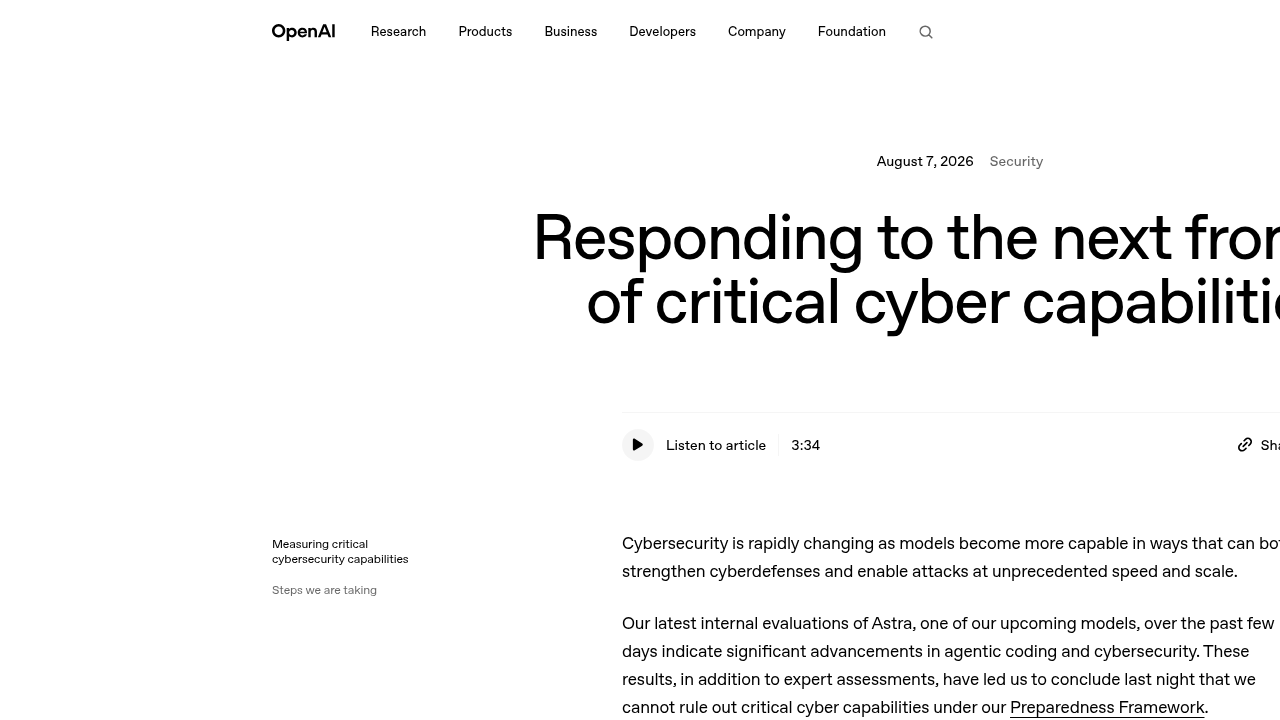 OpenAI Astra