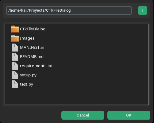 GitHub - yoodreamer/CTkFileDialog · GitHub