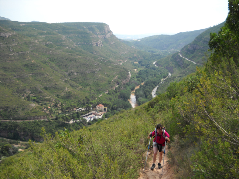 D'Aeri de Montserrat al Monestir de Montserrat pel Camí de les Canals (Camí de St. Jaume)
